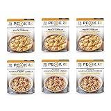 Peak Refuel Cobbler Variety 6-Pack | Real Ingredients | Ready in Minutes | Just Add Water | Premium Freeze Dried Backpacking & Camping Food | 2 Servings | Ideal MRE Survival Meal or Dessert (Variety 6-Pack)