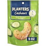 PLANTERS Cashews Dill Pickle - Trail Mix Snack Packs - Snacks with Dill Pickle, Snack Pack, Party Trail Mix, 5 Oz Bag, Pack of 1