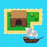 Survival RPG: Lost Treasure. Fantasy and Adventure Game in a 2D pixel world.