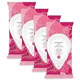 Summer's Eve Sheer Floral Daily Refreshing Feminine Wipes, Removes Odor, pH balanced, 32 Count, 4 Pack