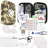 Car-Home Survival First-Aid Kit Emergency-Kit - Camouflage 273Piece Equipment Travel Supplies First Aid Set Home Essentials Camping Hiking YIDERBO