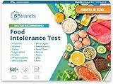 5Strands Food Intolerance Test, Accurate Hair Analysis, 658 Items Tested, at Home Food Sensitivity Test Kit for Adults & Kids, Gut Health Test, Results in 4 Days