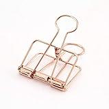 DAXINYI Binder Clips, Bulldog Clips, Metal Bulldog Clips, Foldback Binder Paper Clips Hinge for Photos Snack Food Bags Home Office Supplies 19 / 32mm (Size : 19mm*12 pcs) (Size : 19mm*12 pcs)
