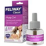 FELIWAY® Classic 30 Day Cat Calming Refill for Pheromone Diffuser, 48ml - Helps Reduce Common Signs of Stress in Cats & Kittens, Enhanced Calming