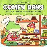 Comfy Days: Coloring Book for Adults and Teens Featuring Super Cute Animal Characters in Cozy Hygge Moments for Relaxation (Cozy Spaces Coloring)