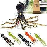 VMSIXVM Soft Fishing Lures Shad Minnow Swimbaits, Pre-Rigged Jig Heads Paddle Tail Swim Baits for Bass, Trout, Walleye, Crappie, Sinking Jigs Bait for Saltwater Freshwater, Fishing Gifts for Men