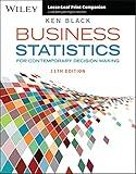 Business Statistics: For Contemporary Decision Making