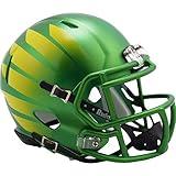 Oregon Ducks Apple Green with Wings NCAA Riddell Speed Mini Football Helmet