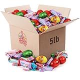 Easter Chocolate Mix, Easter Candy Variety Pack, Chocolate Easter Eggs, Bulk Easter basket stuffers, Easter candy individually wrapped, Enjoy the Delight of Easter Chocolate Variety Pack (5 Lb, Easter Chocolate Mix)