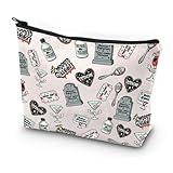 JYTAPP SSDGM True Crime Gifts Cosmetic Bag My Favorite Murder SSDGM Style Themed Zipper Pouch Bag True Crime Junkie Merch