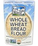 Certified Glyphosate Residue Free Unbleached Hard Red Spring Whole Wheat Flour | 3 LBS | Bread Flour | Non-GMO | 100% Non-Irradiated | Kosher | USA Grown | Field Traced | Resealable Bag