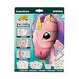 Crayola POPs 3D Kids Art Set, Mystical, Coloring Book Alternative, Gift for Girls & Boys, Ages 5+