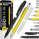 Fathers Day Dad Gifts from Daughter Son Wife, Multitool Pen Set Gifts for Men, Birthday Father's Day Gifts for Dad Husband Grandpa Him Boyfriend 2 Multi-Tool Pens Cool Stuff EDC Gadgets for Men Adults