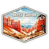 Bryce Canyon National Park Utah Sticker 4 Inch Travel Souvenir Destination - Waterproof Vinyl Decal for Laptop Water Bottle Car Tumbler - Durable Aesthetic Long-Lasting Stickers for Adults ID44990