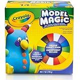 Crayola Model Magic Variety Pack (14ct), Kids Air Dry Clay, 7oz, Bulk Modeling Clay Alternative, Essential Preschool & Kindergarten Classroom Art Supplies