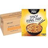 Simply Asia Spicy Kung Pao Noodle Bowl, 8.5 oz (Pack of 6)