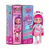 Cry Babies BFF Daisy Fashion Doll with 9+ Surprises Including Outfit and Accessories for Fashion Toy, Girls and Boys Ages 4 and Up, 7.8 Inch Doll, Multicolor