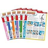 IQCrew - Microscope Experiment & Activity Cards for Kids & Students - Microscopic Adventures (Set of 6 Experiment Cards) - BK-EXCL1
