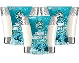 Glade Jar Candles, Fragrance Candles Infused with Essential Oils, Air Freshener Candles, 3 Candles 3.4 Oz (Snow Much Fun)