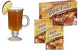 Spiced Hot Apple Cider Instant Mix Packets Alpine Original Apple Flavor 10 Beverage Pouches