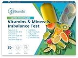 5Strands Nutrition Imbalance Test, 83 Vitamins, Minerals, Amino Acid Imbalances Tested, Supplement Absorption, at Home Nutrition Test for Adults & Kids, Hair Analysis, Results in 4 Days
