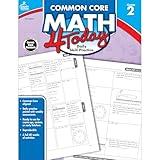 Carson Dellosa Common Core 4 Today Workbook, Math, Grade 2, 96 Pages (CDP104591) (Volume 5)