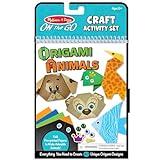 Melissa & Doug On The Go Origami Animals Craft Activity Set - 38 Stickers, 40 Origami Papers