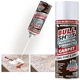 Bull Shot MAX Strength Carpet Spot & Stain Remover by Horsepower, AS-SEEN-ON-TV, Made In US, Just Point & Spray, Stain-Lifting Foam Action, Pet Stains & Odors, Coffee, Wine, New & Old Stains & More