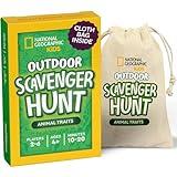 National Geographic - Outdoor Scavenger Hunt Card Game for Kids 4 & Up - Fun Summer & Outside Activity - Gifts for Boys & Girls Ages 4, 5, 6, 7, 8, 9