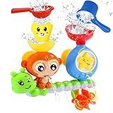 Bath Toys for Toddlers 1-3 Age 1 2 3 4 Year Old Boys Girls Toddler Bath Tub Toys for Kids Baby Infant Water Bath Tub Toys