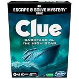 Clue Board Game Sabotage on The High Seas, Escape Room Game, Murder Mystery Games, Cooperative Family Board Game, 1-6 Players, 10+