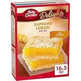 Betty Crocker Delights Supreme Lemon Bars Mix, 16.5 oz.