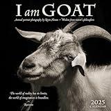 I Am Goat 2025 Wall Calendar: Animal Portrait Photography by Kevin Horan and Wisdom From Nature's Philosophers