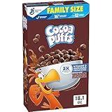 Cocoa Puffs, Chocolate Breakfast Cereal with Whole Grains, 18.1 oz