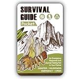 Tiny Pocket Survival Guide EDC Survival Kits Military Grade for Field Emergency, First Aid, Disaster, and Rural Urban Preparedness