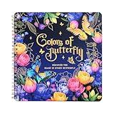 Women's Coloring Book 30 Pages Butterfly & Flower Patten Coloring Books for Adults to Relax and Relieve Anxiety, Gift for Mother's Day, Birthdays, Christmas, Anniversaries