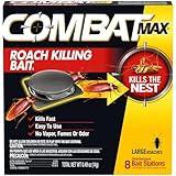 Combat Max Large Roach Killing Bait, 8 count (Pack of 1)