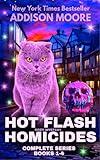 Hot Flash Homicides : Boxed Set Books 1-4 (Killer Cozy Mystery Boxed Set)