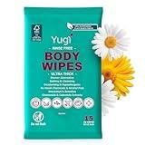 Body wipes (1 pack) 15 XL ultra thick shower wipes for Adult Bathing,Camping,Traveling,Gym,Nursing,car,Unscented,no-rinse bathing washcloths,Shower alternative face and body extra moist wipes