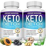 Toplux Keto Detox Pills Advanced Cleansing Extract – 1532 Mg Natural Acai Colon Cleanser Formula, Flush Toxins & Excess Waste, for Men Women, 60 Capsules, Supplement