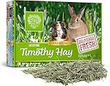Small Pet Select 1st Cutting Timothy Hay, Animal Food for Guinea Pig, Rabbit, Hamster, Bunny, or Chinchilla, Natural Hay Grown in the USA, 5lb