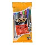 BIC Usa Inc BICMSBAP81 19627 Cristal Xtra Bold Pack Of 8