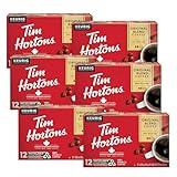 Tim Hortons Original Blend, Medium Roast Coffee, Single-Serve K-Cup Pods Compatible with Keurig Brewers, 72ct K-Cups, 12 Count (Pack of 6)