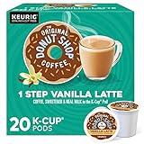 The Original Donut Shop Vanilla Latte, Single-Serve Keurig K-Cup Pods, Flavored Coffee, 20 Count