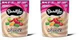 Darrell Lea Soft Australian Licorice, Non-GMO, No Palm Oil, Plant Based, No High Fructose Corn Syrup, Soft & Chewy Licorice Candy, Made in Australia (Mixed Fruit, 7 Ounce (Pack of 2)) *ASIN