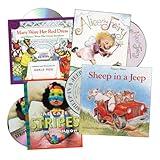 Kaplan Early Learning Just Image Books and CDs - Set of 4