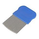 EZY DOSE Kids Lice Comb, Effective for Head Lice, Eggs and Nit Removal, Works with Any Lice Treatment, Suitable for Any Type of Hair, Safe for Baby, Kids and Adults, Blue, BPA Free