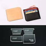 NW Card Holder Acrylic Template bag Leather Pattern Acrylic Leather Pattern Leather Templates for Card Bag