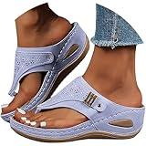 Sales Today Clearance Women Slip On Summer Shoes Women Chunky Sandals for Wide Sandals for Womens Dressy Summer Womens Platform Dressy Sandalias De Verano para Mujer 2025 Light 8