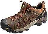 KEEN Utility Men's Flint Low Height Steel Toe Industrial Work Shoes, Cascade Brown/Caramel Cafe, 11
